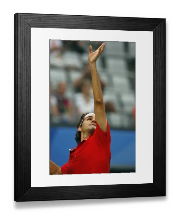 Framed Print : Roger Federer Framed Print : Roger Federer