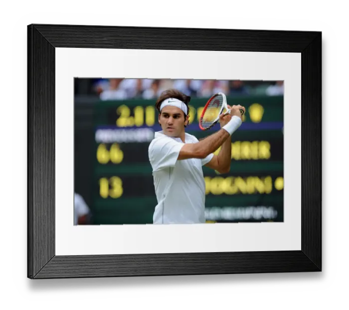 Framed Print : Roger Federer Framed Print : Roger Federer