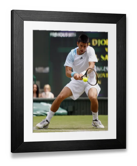 Framed Print : Novak Djokovic Framed Print : Novak Djokovic