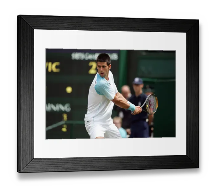 Framed Print : Novak Djokovic Framed Print : Novak Djokovic
