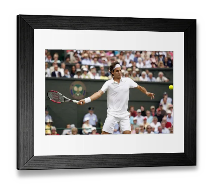 Framed Print : Roger Federer Framed Print : Roger Federer