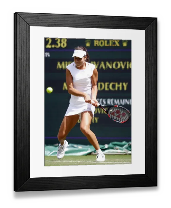 Framed Print : Ana Ivanovic Framed Print : Ana Ivanovic