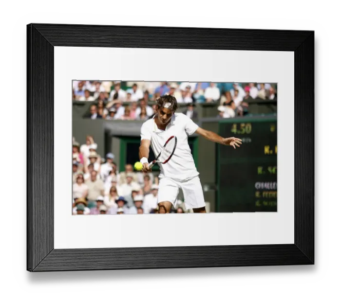 Framed Print : Roger Federer Framed Print : Roger Federer