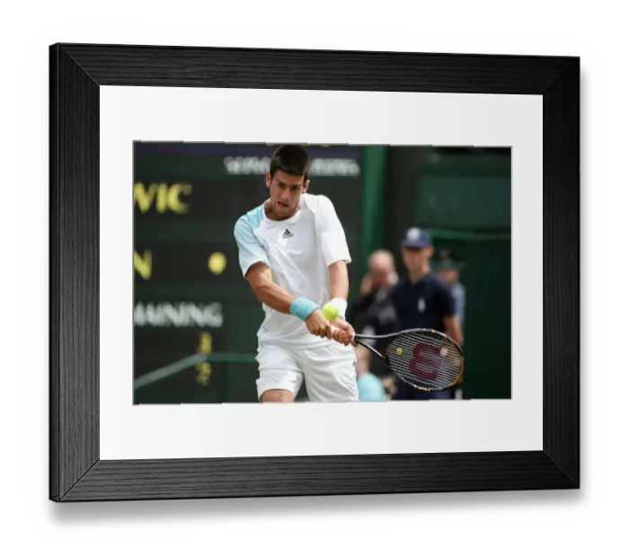 Framed Print : Novak Djokovic