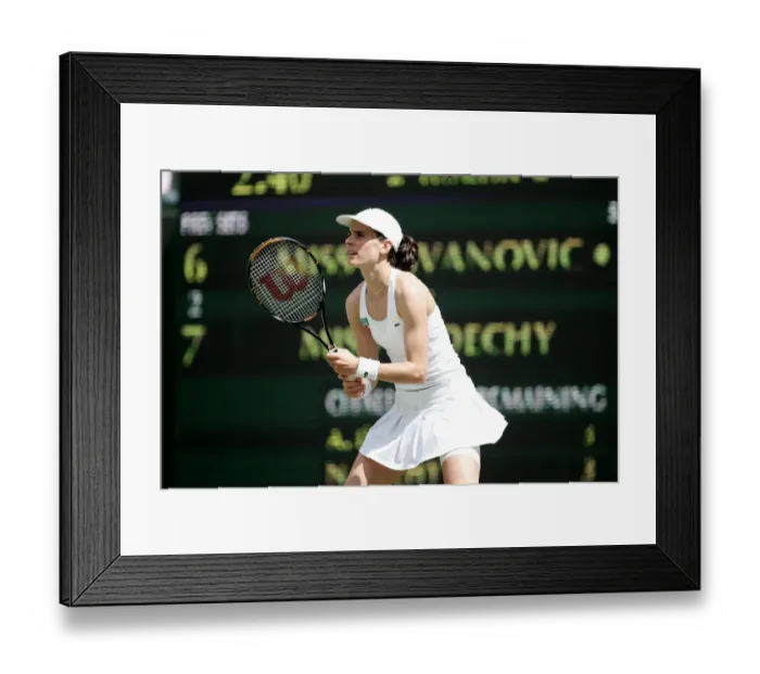 Framed Print : Nathalie Dechy Framed Print : Nathalie Dechy