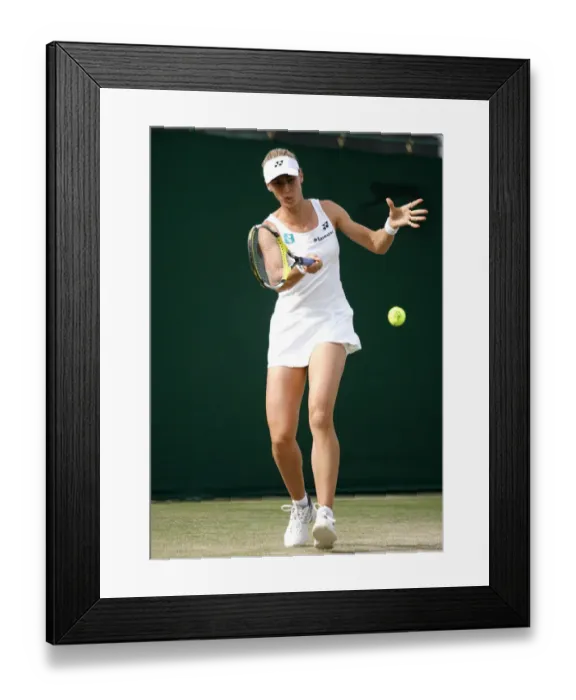 Framed Print : Elena Dementieva Framed Print : Elena Dementieva