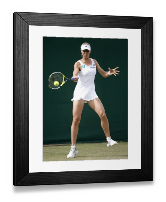 Framed Print : Elena Dementieva Framed Print : Elena Dementieva