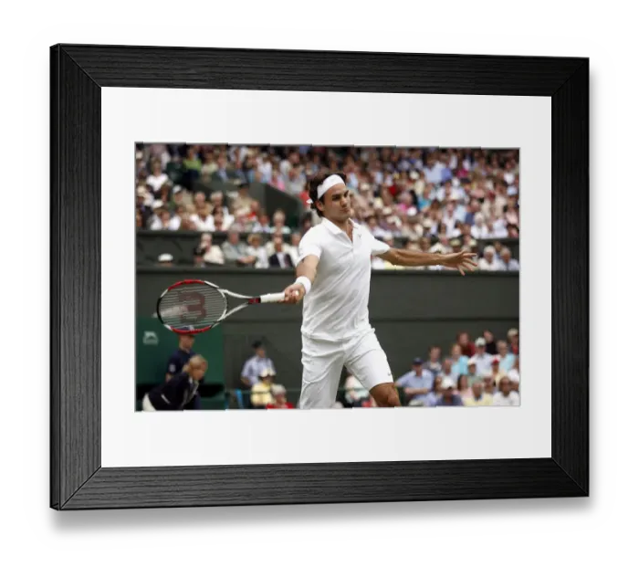 Framed Print : Roger Federer Framed Print : Roger Federer