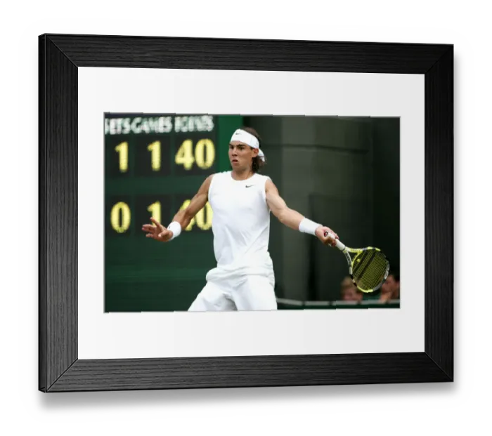 Framed Print : Rafael Nadal Framed Print : Rafael Nadal