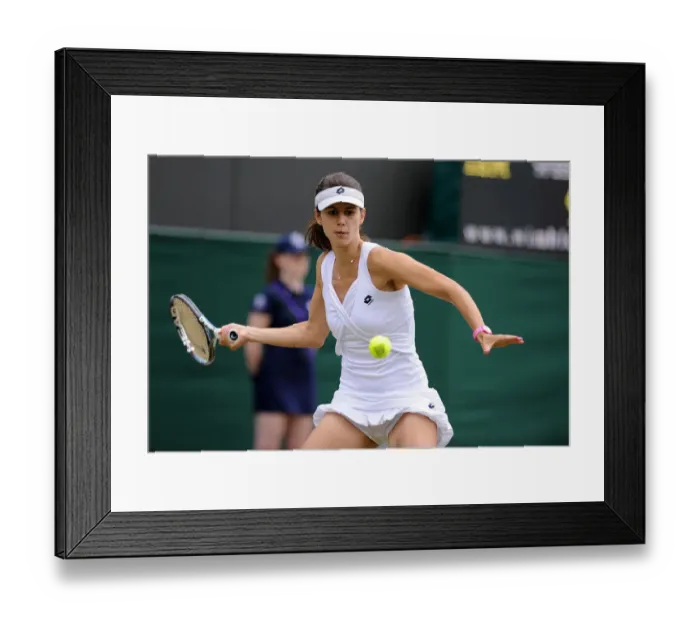 Framed Print : Tsvetana Pironkova