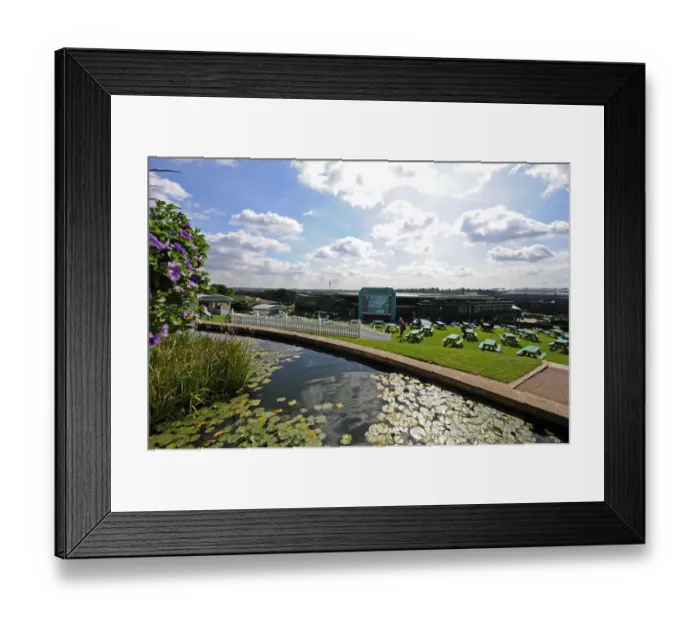 Framed Print : View Of Wimbledon And Court 1 Framed Print : View Of Wimbledon And Court 1