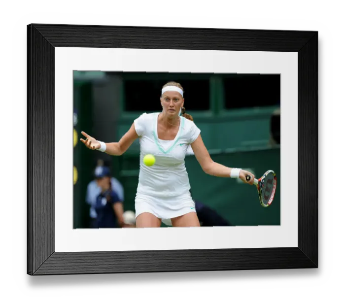 Framed Print : Petra Kvitova Framed Print : Petra Kvitova