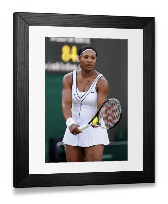 Framed Print : Serena Williams Framed Print : Serena Williams
