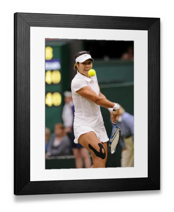 Framed Print : Na Li China Wimbledon Championships 2011 Wimbledon Lawn Tennis Club