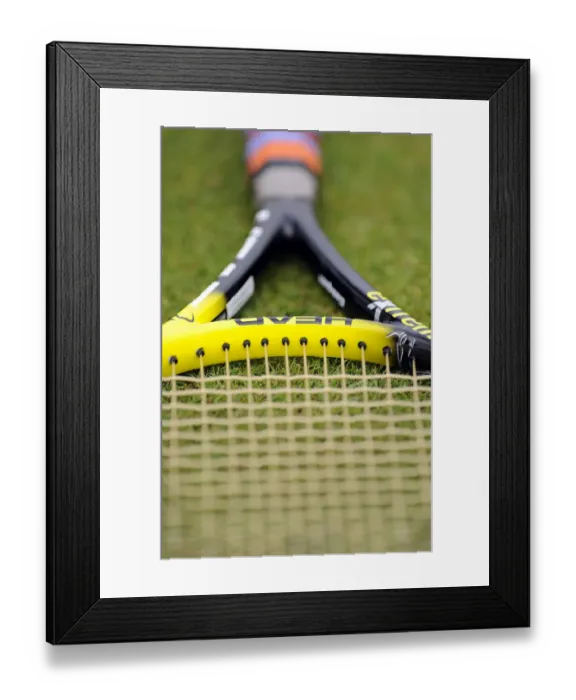 Framed Print : Head Tennis Raquet Framed Print : Head Tennis Raquet