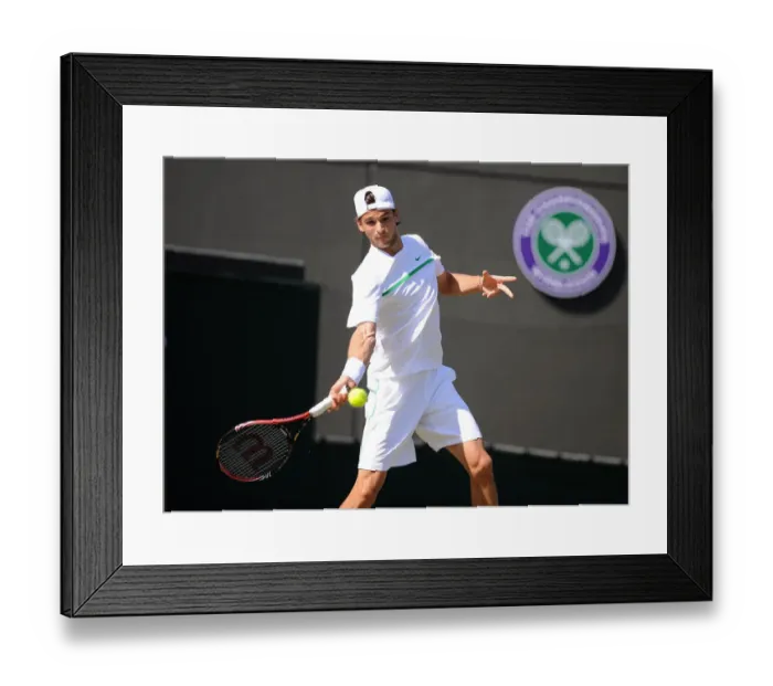 Framed Print : Grigor Dimitrov Framed Print : Grigor Dimitrov