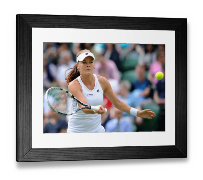 Framed Print : Agnieszka Radwanska Framed Print : Agnieszka Radwanska