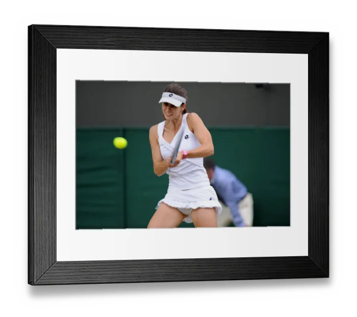 Framed Print : Tsvetana Pironkova Framed Print : Tsvetana Pironkova