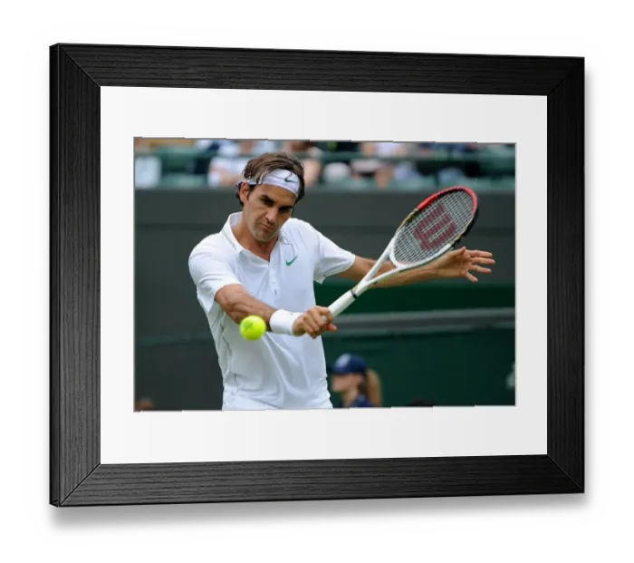 Framed Print : Roger Federer Framed Print : Roger Federer