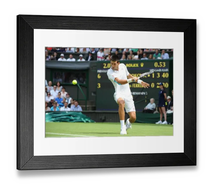 Framed Print : Novak Djokovic Framed Print : Novak Djokovic