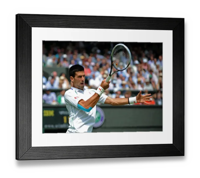 Framed Print : Novak Djokovic Framed Print : Novak Djokovic