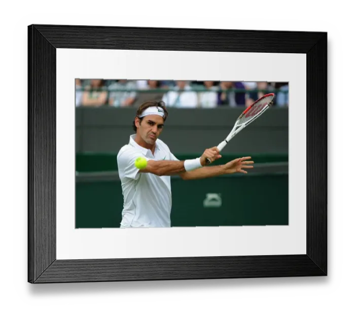 Framed Print : Roger Federer Framed Print : Roger Federer