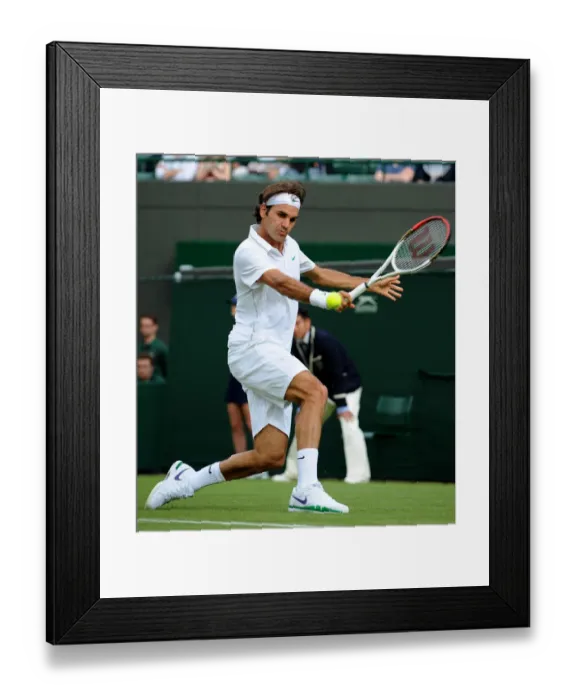 Framed Print : Roger Federer Framed Print : Roger Federer