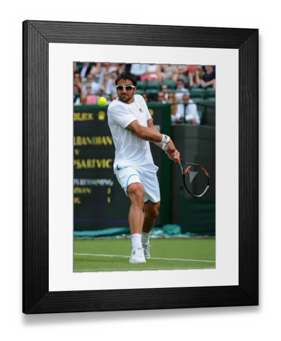 Framed Print : Janko Tipsarevic Framed Print : Janko Tipsarevic