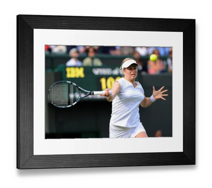 Framed Print : Kim Clijsters