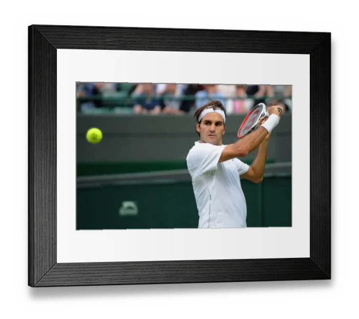 Framed Print : Roger Federer Framed Print : Roger Federer