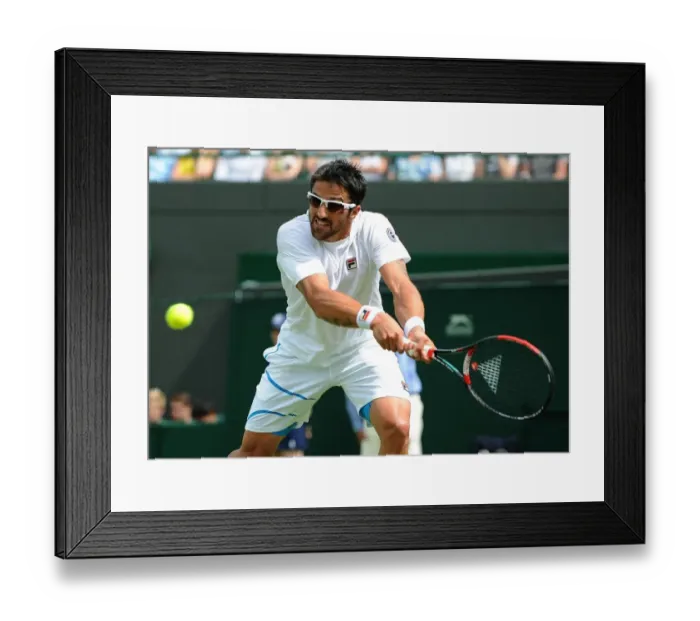 Framed Print : Janko Tipsarevic Framed Print : Janko Tipsarevic