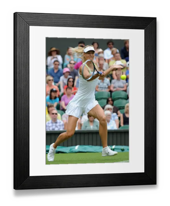 Framed Print : Maria Sharapova