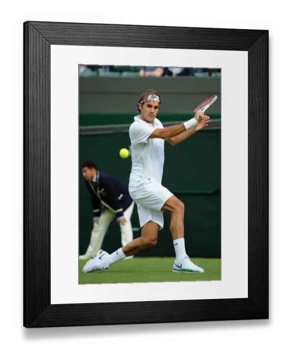 Framed Print : Roger Federer Framed Print : Roger Federer