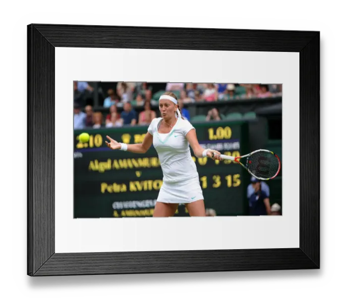 Framed Print : Petra Kvitova Framed Print : Petra Kvitova