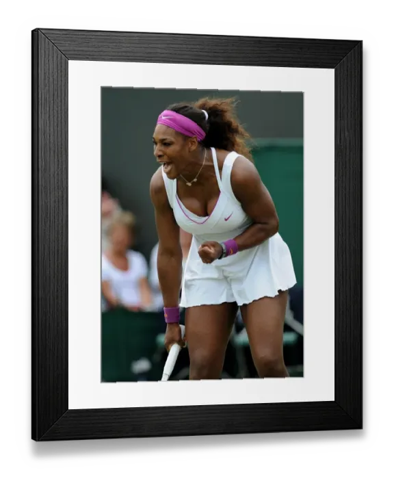 Framed Print : Serena Williams Framed Print : Serena Williams