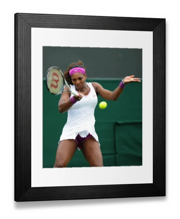 Framed Print : Serena Williams