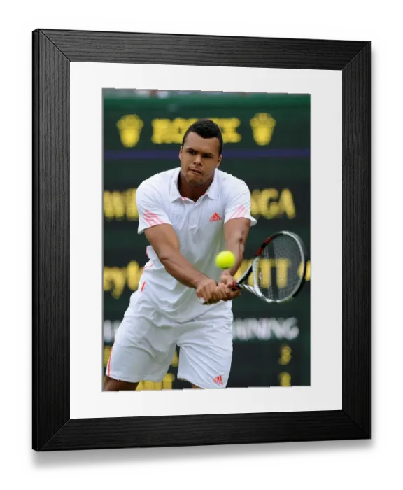Framed Print : Jo-Wilfried Tsonga Framed Print : Jo-Wilfried Tsonga