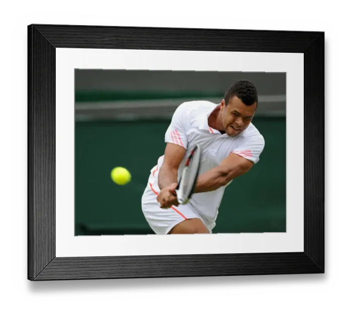 Framed Print : Jo-Wilfried Tsonga Framed Print : Jo-Wilfried Tsonga