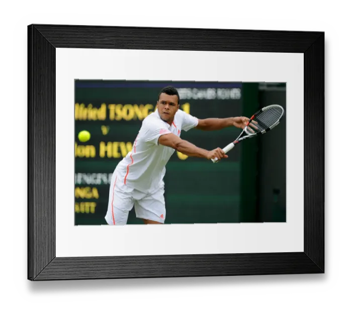 Framed Print : Jo-Wilfried Tsonga Framed Print : Jo-Wilfried Tsonga