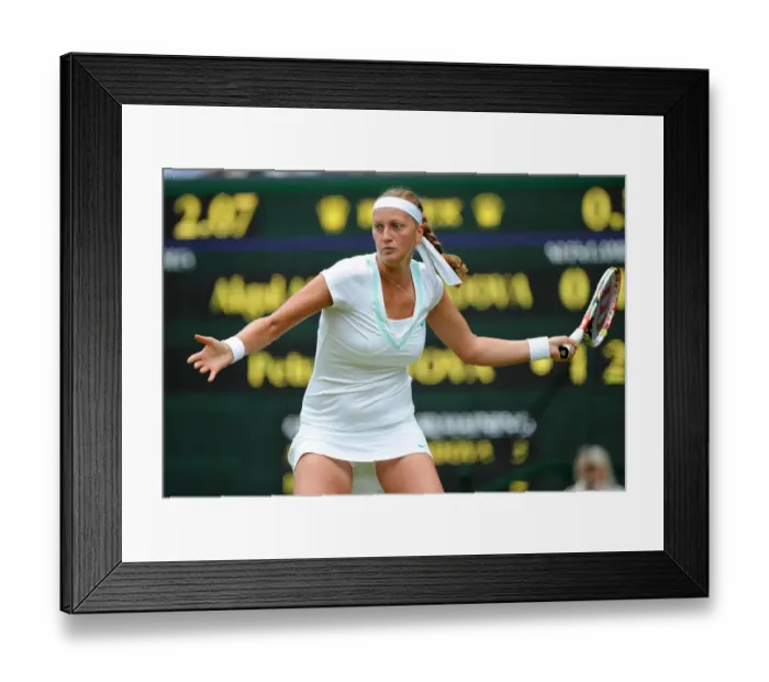 Framed Print : Petra Kvitova Framed Print : Petra Kvitova