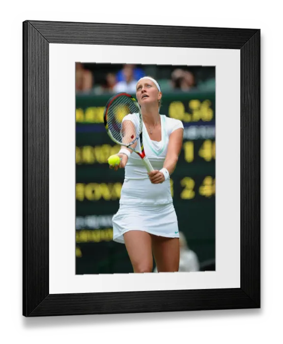 Framed Print : Petra Kvitova Framed Print : Petra Kvitova