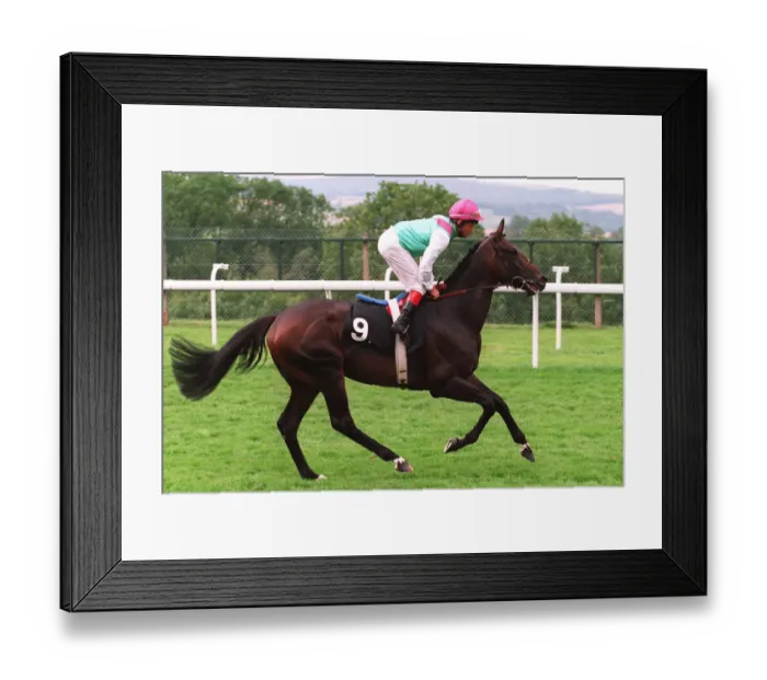 Framed Print : Zafonic Ridden Pat Eddery