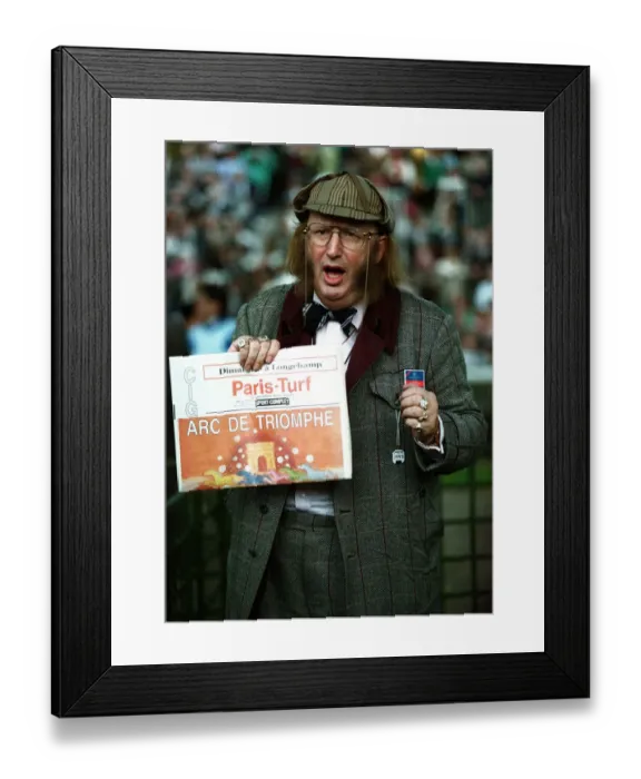Framed Print : John Mccririck