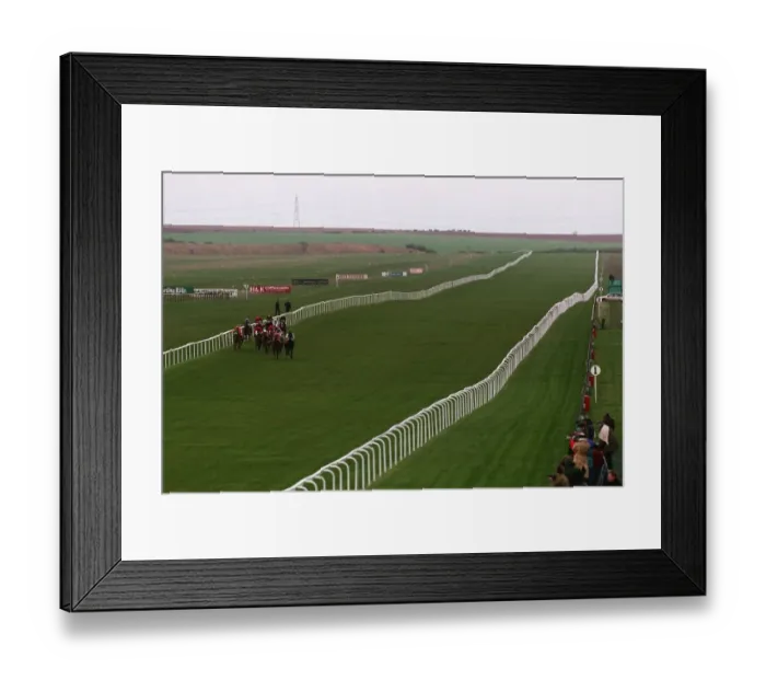 Framed Print : Gv Of Newmarkets Rowley Mile