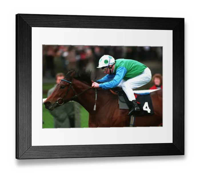 Framed Print : General Monash Wins Newbury 94 Framed Print : General Monash Wins Newbury 94