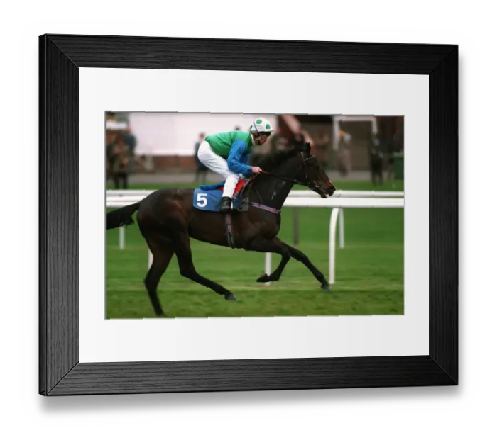 Framed Print : Loskay Ridden By John Reid 27 April 1994 Date: 27 April 1994 Framed Print : Loskay Ridden By John Reid 27 April 1994 Date: 27 April 1994