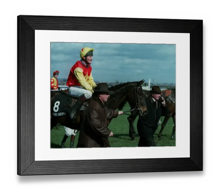 Framed Print : Martin Pipe On The Mobile To Framed Print : Martin Pipe On The Mobile To
