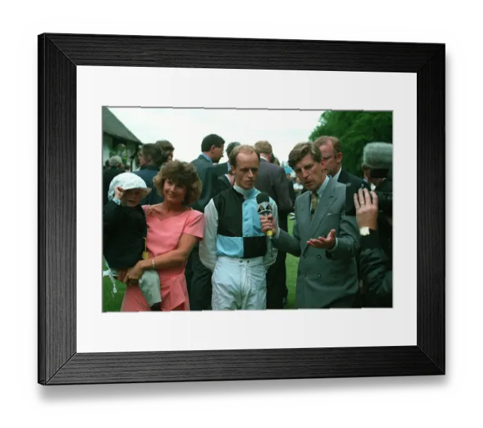 Framed Print : Brough Scott Interviews Paul Framed Print : Brough Scott Interviews Paul