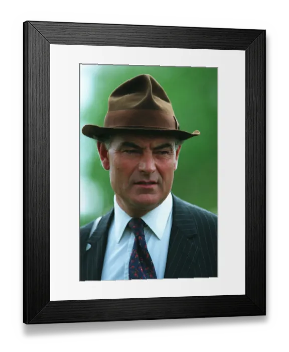 Framed Print : Paul Cole Race Horse Trainer 08 May 1994 Date: 08 May 1994 Framed Print : Paul Cole Race Horse Trainer 08 May 1994 Date: 08 May 1994