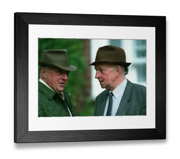 Framed Print : Mick & Peter Easterby Framed Print : Mick & Peter Easterby